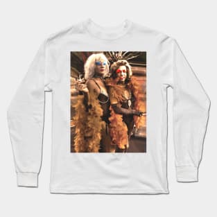 Boys in costume and smoking at the Gay Parade Long Sleeve T-Shirt